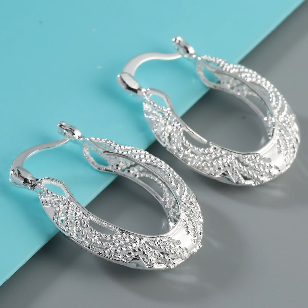 Women's Creative Gold-plated Enamel Earrings