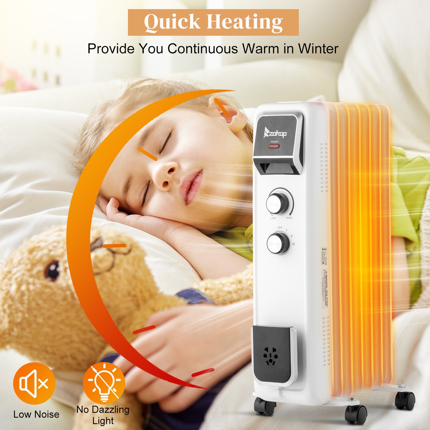 ZOKOP NSC-150-7B2 120V 1500W Heater
