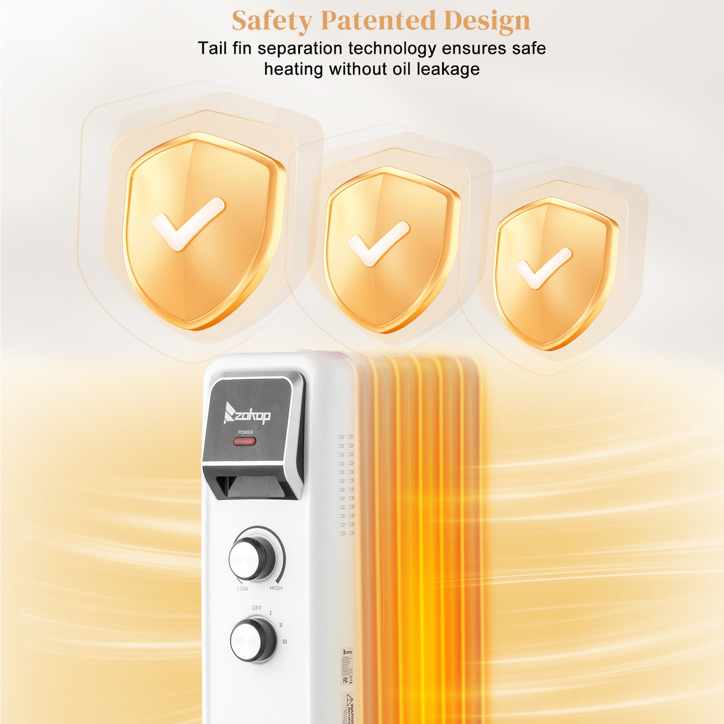 ZOKOP NSC-150-7B2 120V 1500W Heater