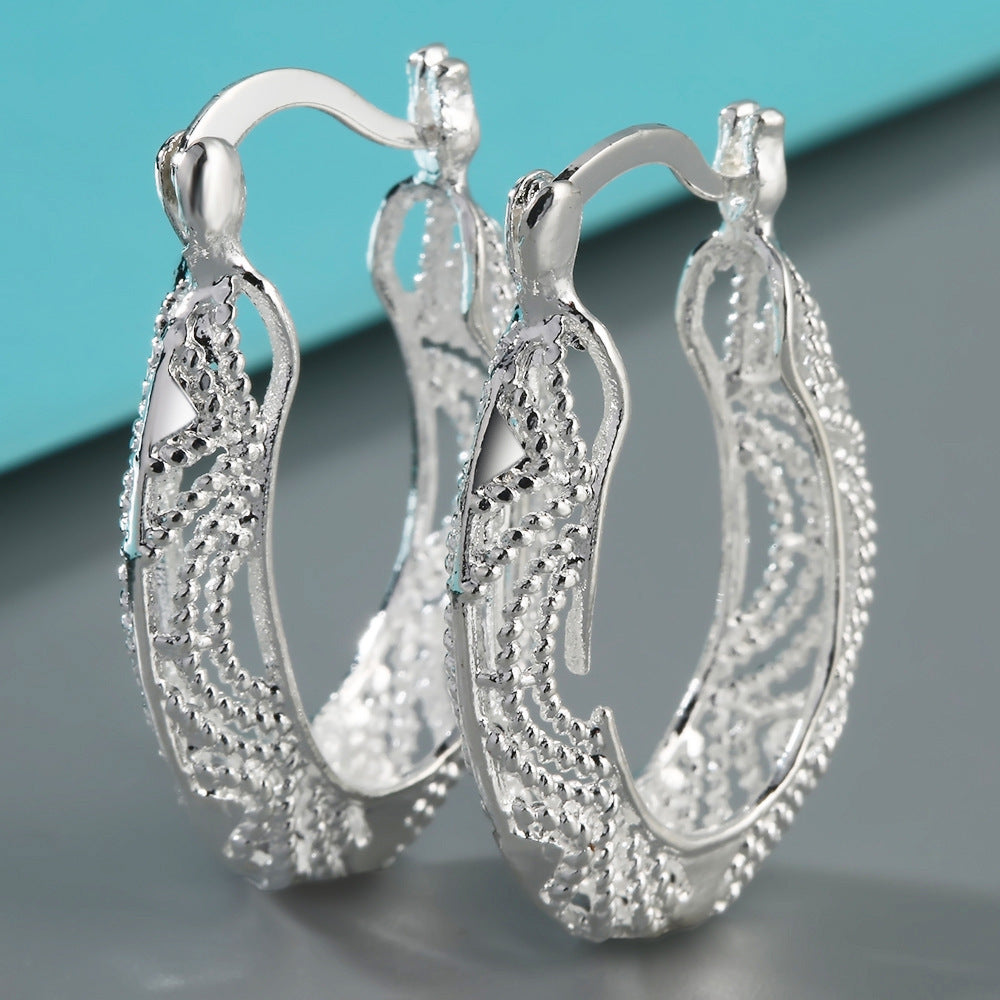 Women's Creative Gold-plated Enamel Earrings