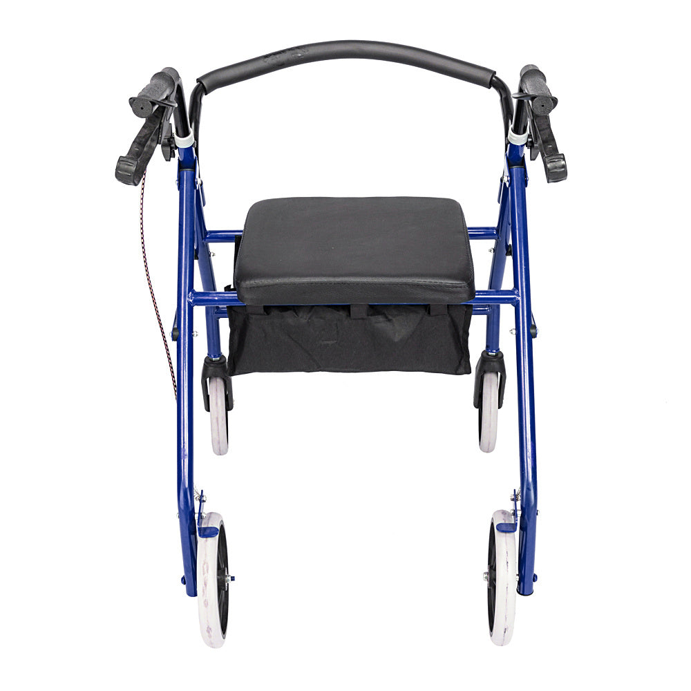 Iron Pipe Nylon Adult Walker 286lbs, Blue And Black Color For Driving Assistance