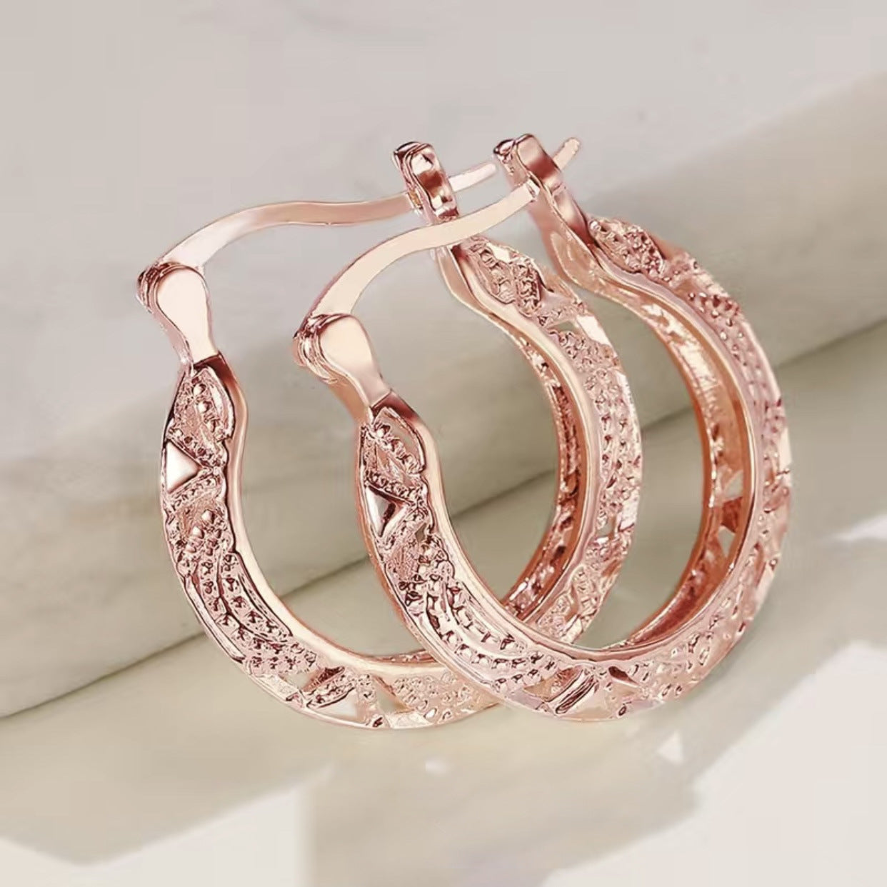 Women's Creative Gold-plated Enamel Earrings