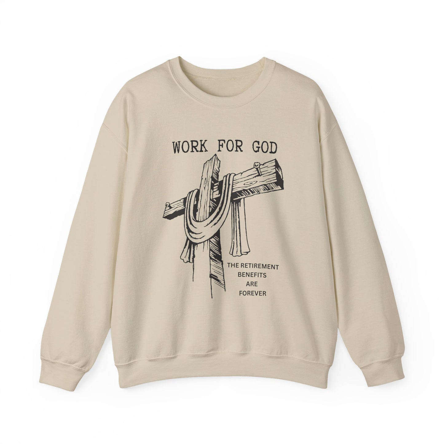 Faith-Inspired Crewneck Sweatshirt, Christian Gift, Unisex Sweater, Work [...]