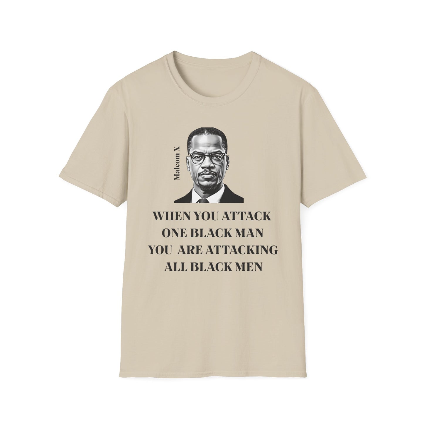 Empowering Message T-Shirt, Malcolm X Quote Shirt, Unisex T-Shirt, Civil [...]