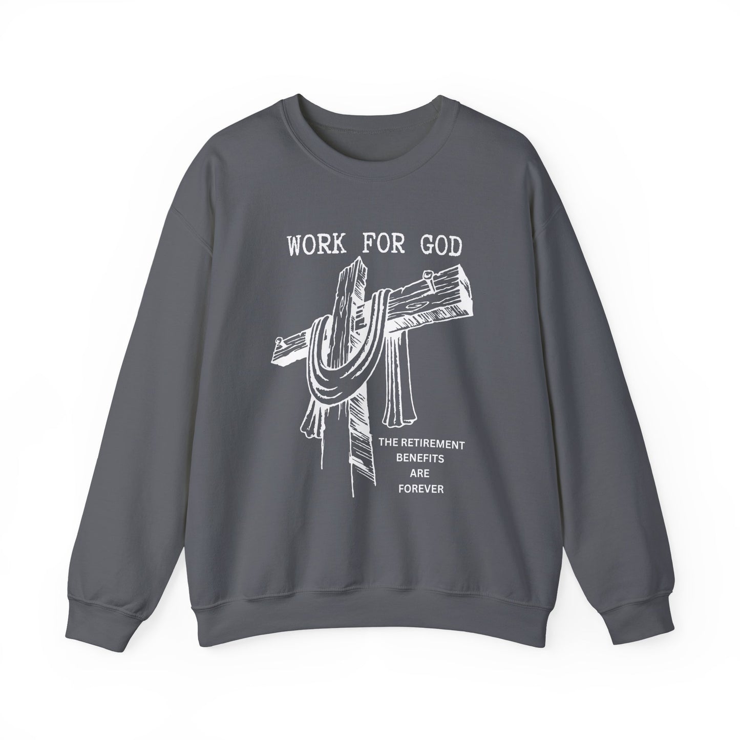 Faith-Inspired Crewneck Sweatshirt, Christian Gift, Unisex Sweater, Work [...]