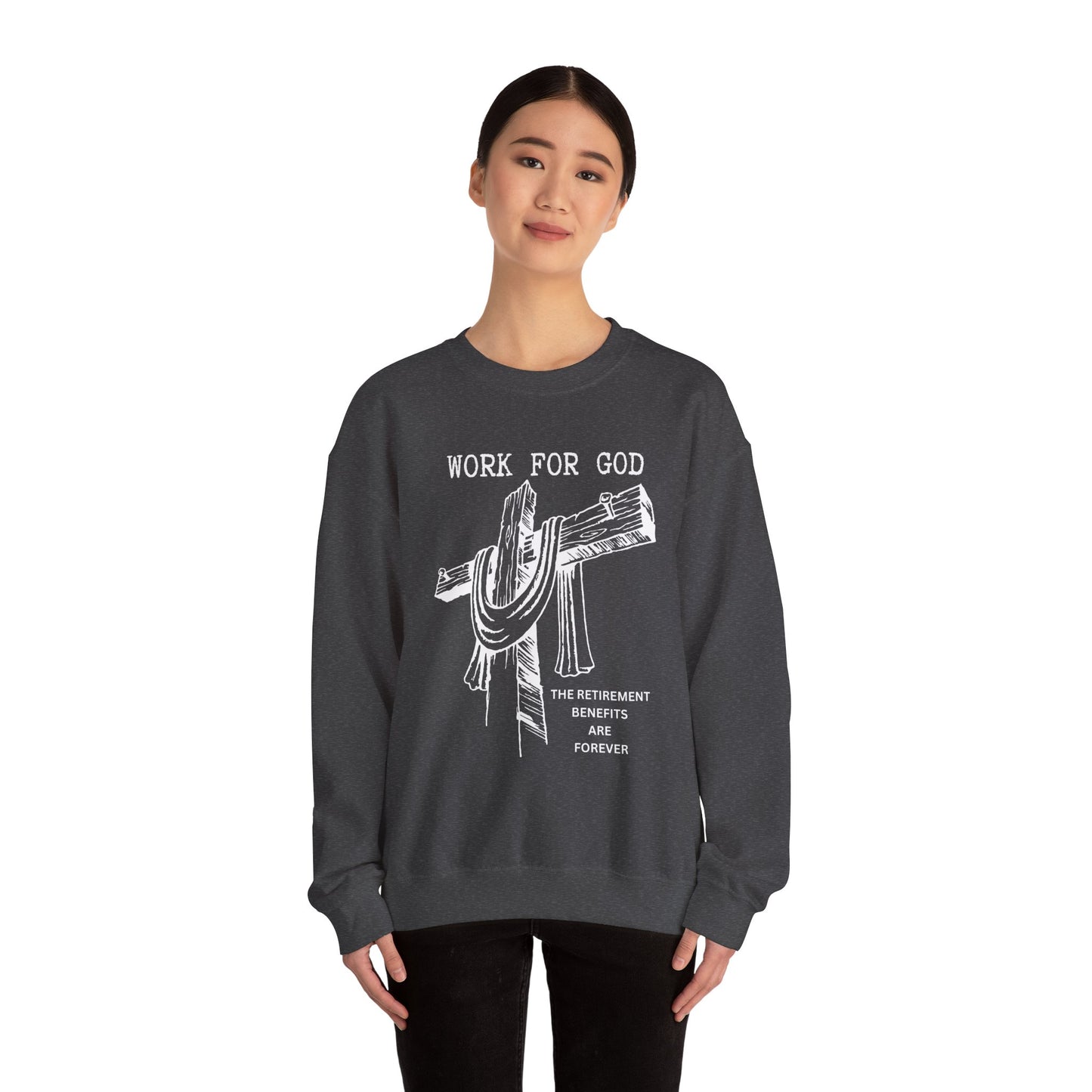 Faith-Inspired Crewneck Sweatshirt, Christian Gift, Unisex Sweater, Work [...]