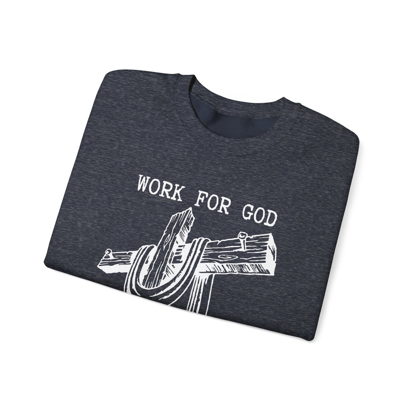 Faith-Inspired Crewneck Sweatshirt, Christian Gift, Unisex Sweater, Work [...]