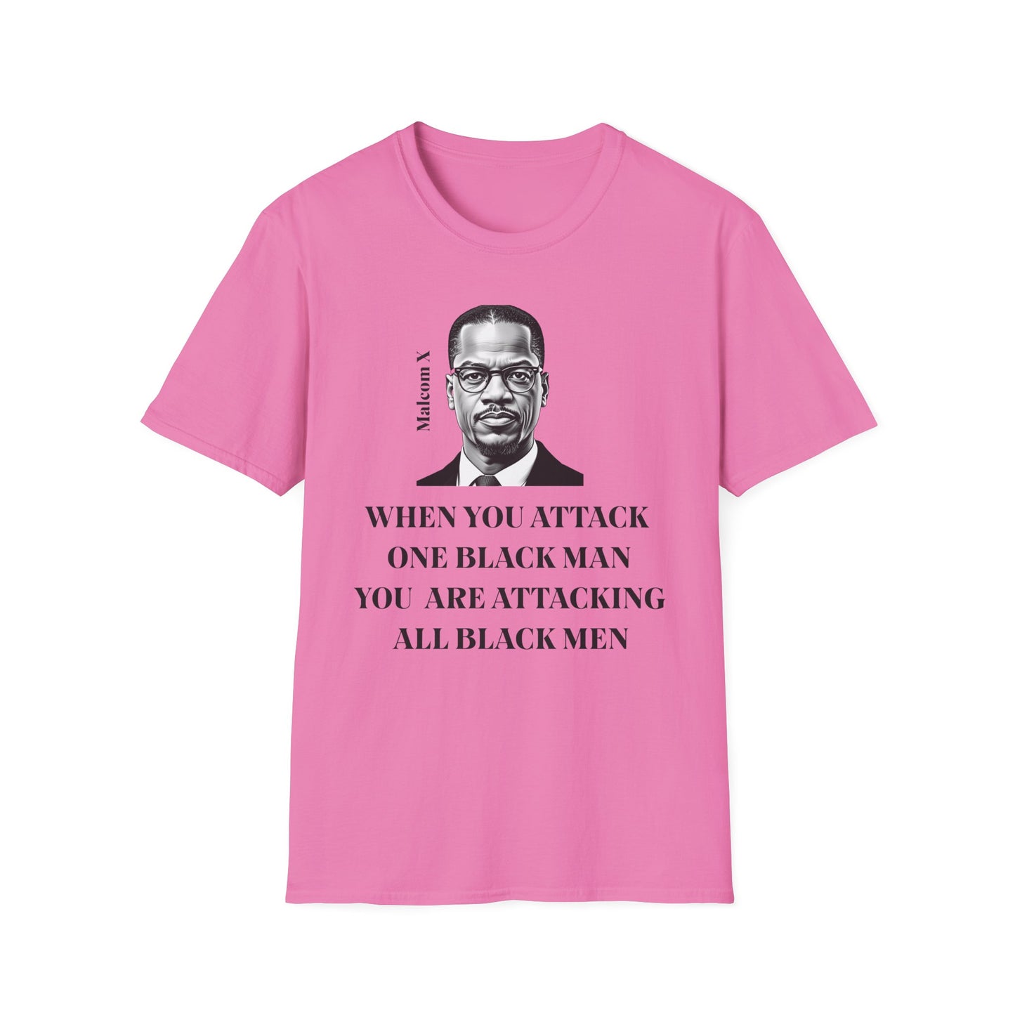 Empowering Message T-Shirt, Malcolm X Quote Shirt, Unisex T-Shirt, Civil [...]