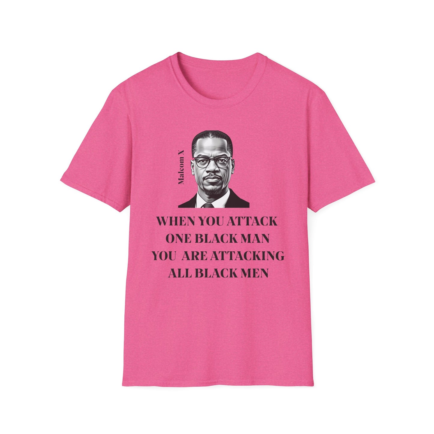 Empowering Message T-Shirt, Malcolm X Quote Shirt, Unisex T-Shirt, Civil [...]