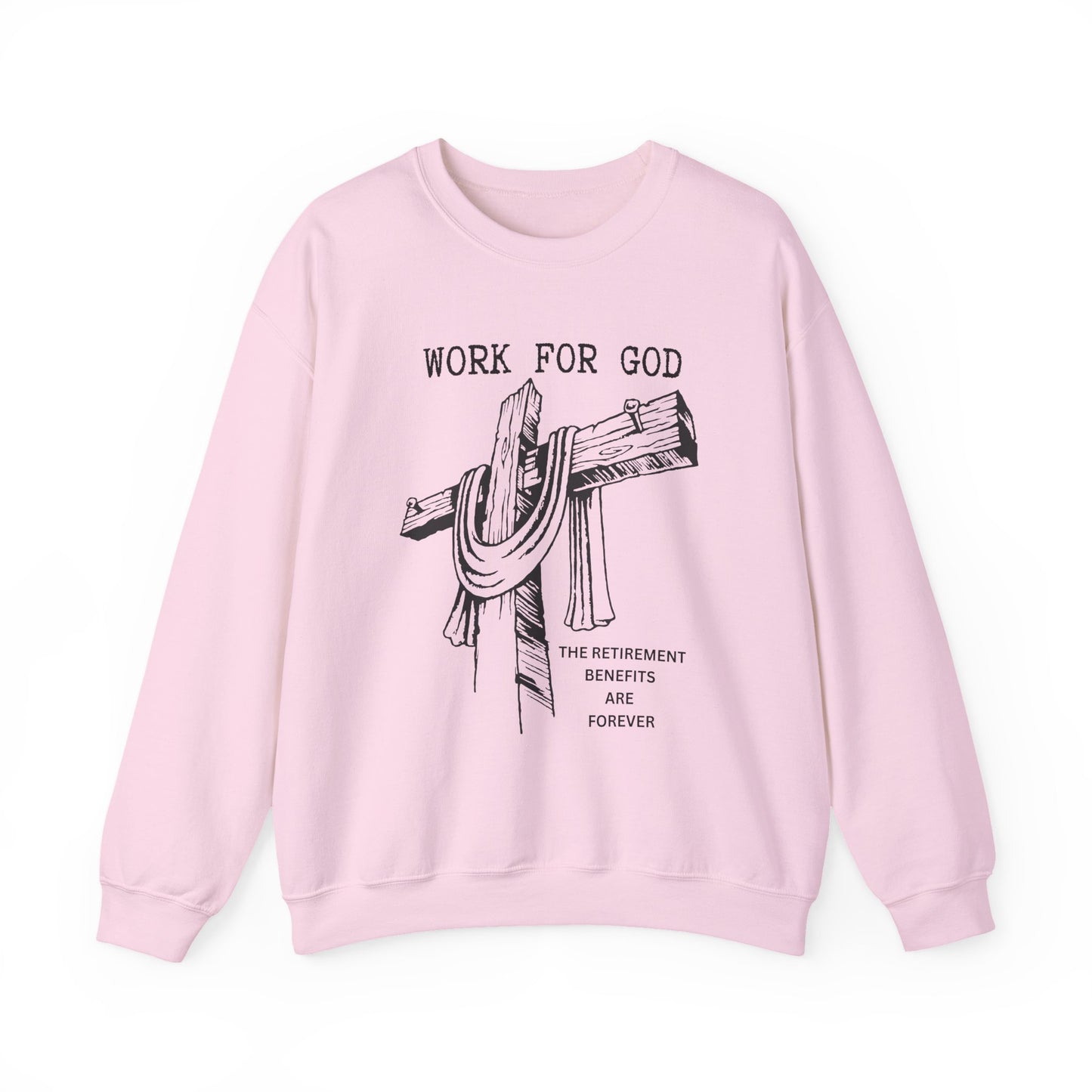 Faith-Inspired Crewneck Sweatshirt, Christian Gift, Unisex Sweater, Work [...]