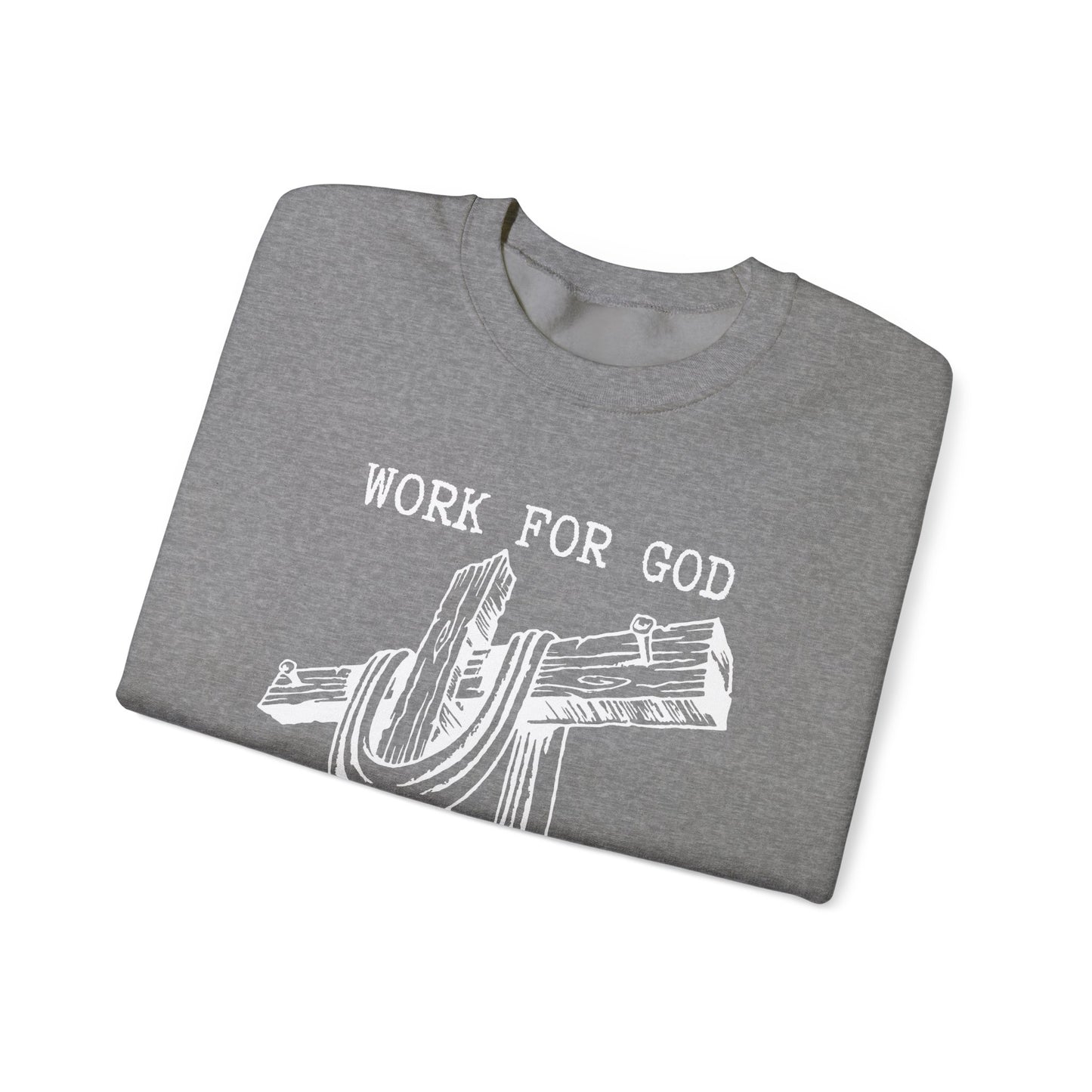 Faith-Inspired Crewneck Sweatshirt, Christian Gift, Unisex Sweater, Work [...]