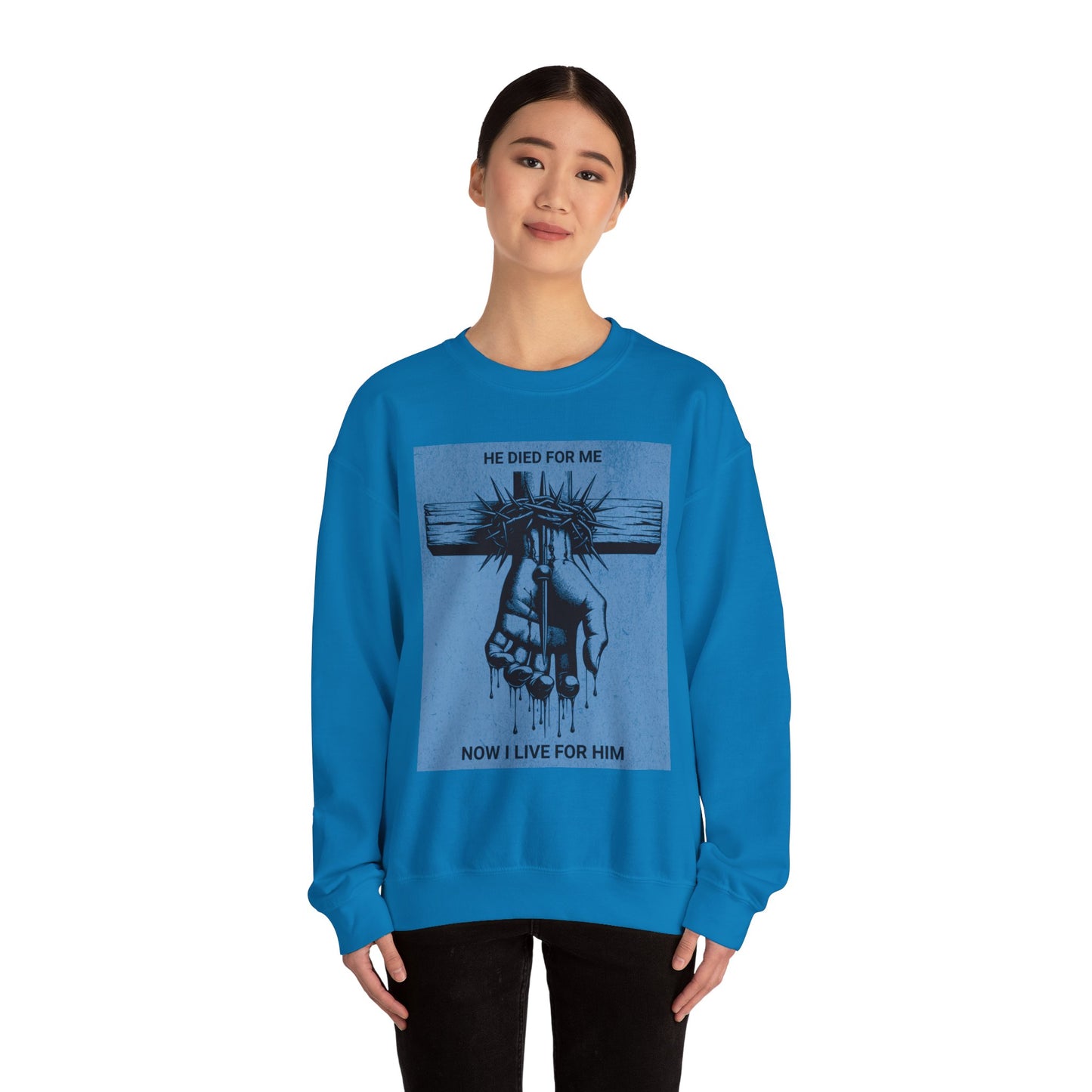 Faith-Inspired Crewneck Sweatshirt, Religious Apparel, Inspirational Gift, [...]