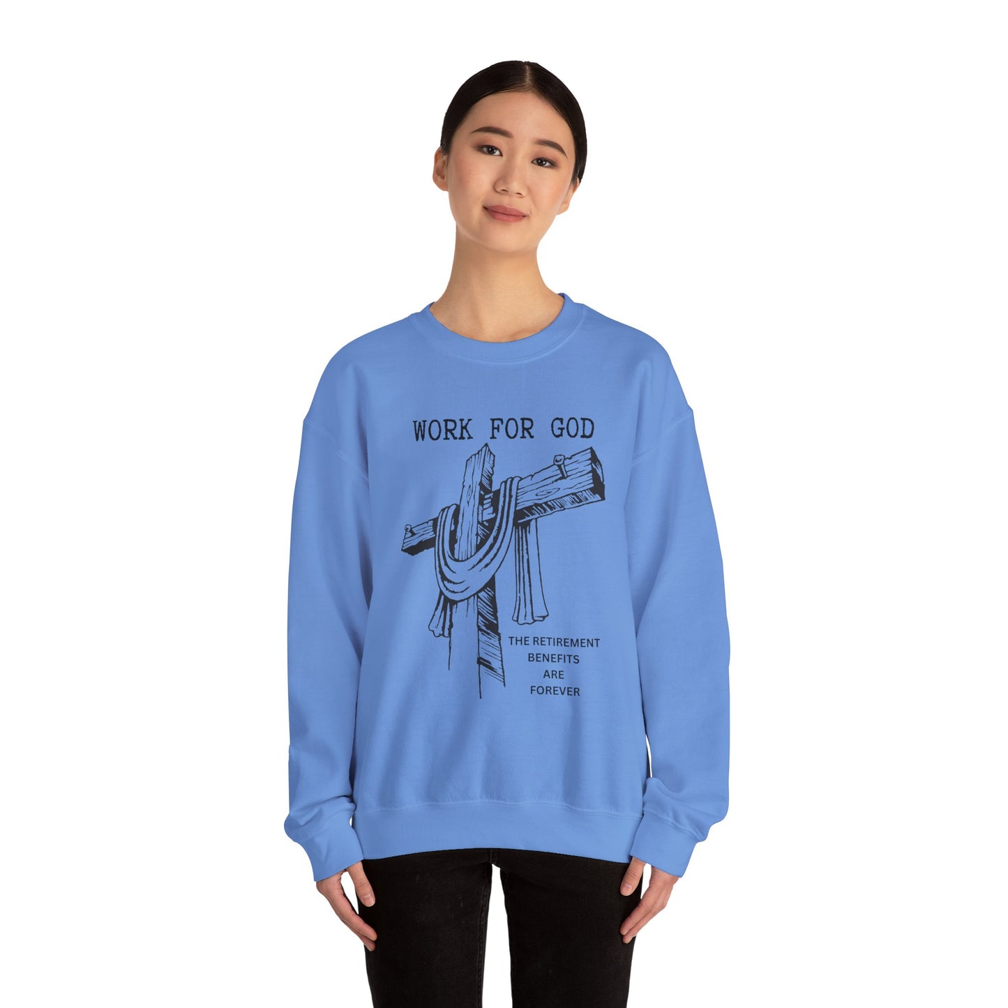 Faith-Inspired Crewneck Sweatshirt, Christian Gift, Unisex Sweater, Work [...]