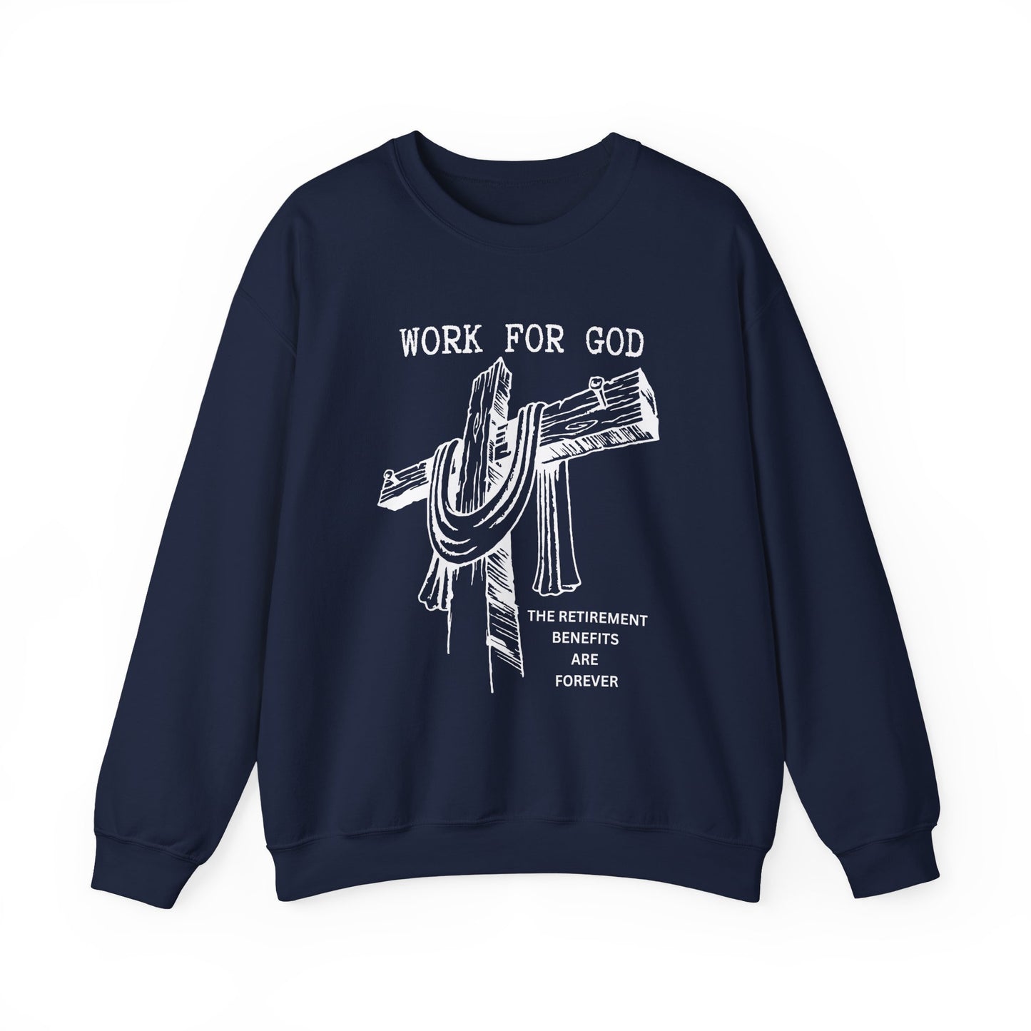Faith-Inspired Crewneck Sweatshirt, Christian Gift, Unisex Sweater, Work [...]