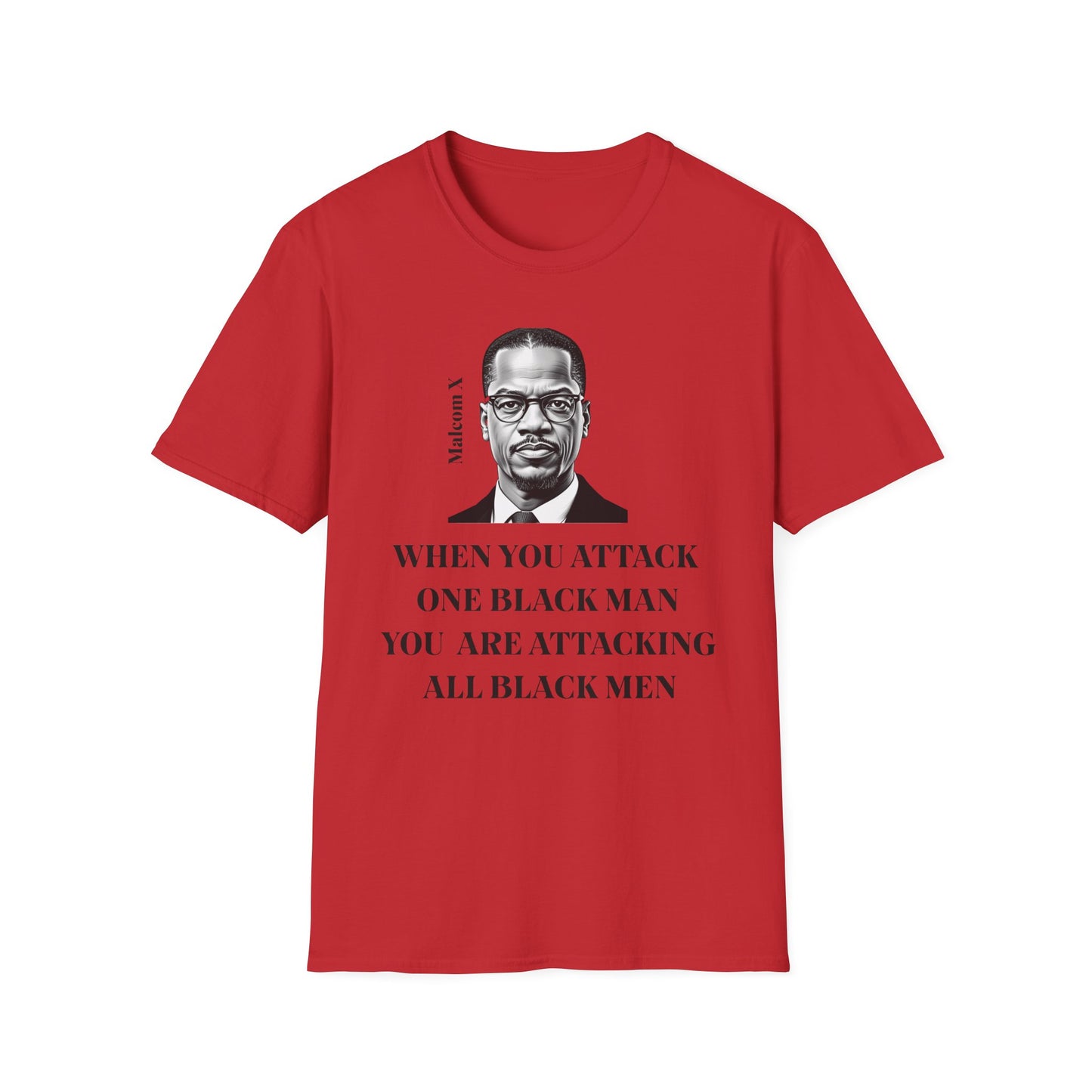 Empowering Message T-Shirt, Malcolm X Quote Shirt, Unisex T-Shirt, Civil [...]