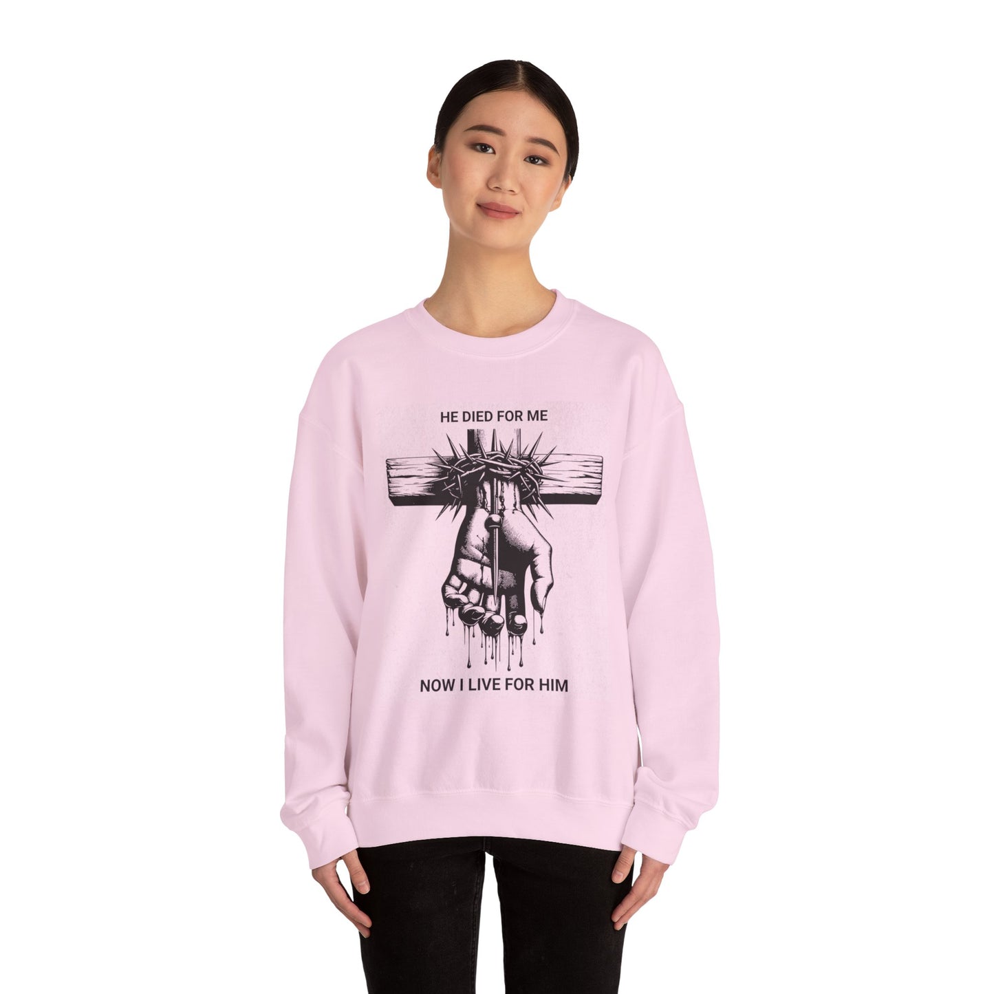 Faith-Inspired Crewneck Sweatshirt, Religious Apparel, Inspirational Gift, [...]