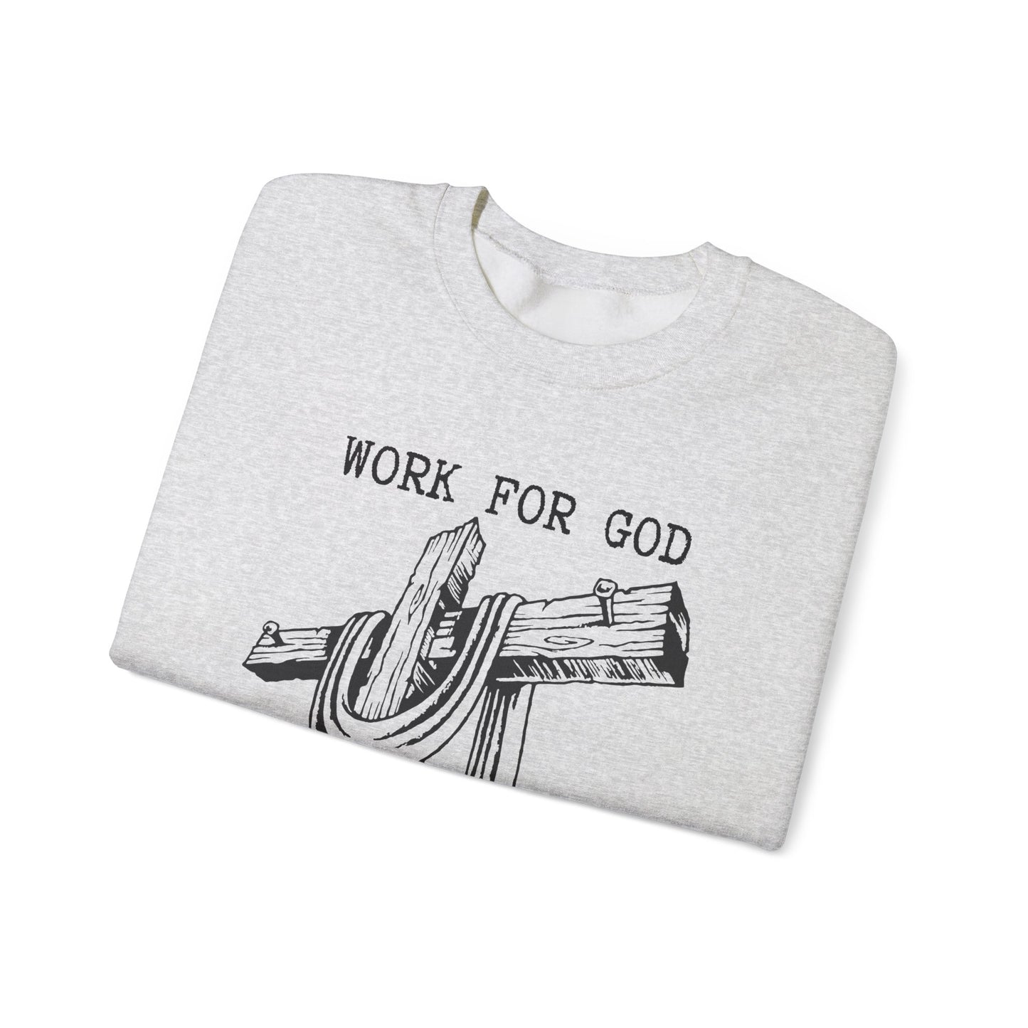 Faith-Inspired Crewneck Sweatshirt, Christian Gift, Unisex Sweater, Work [...]