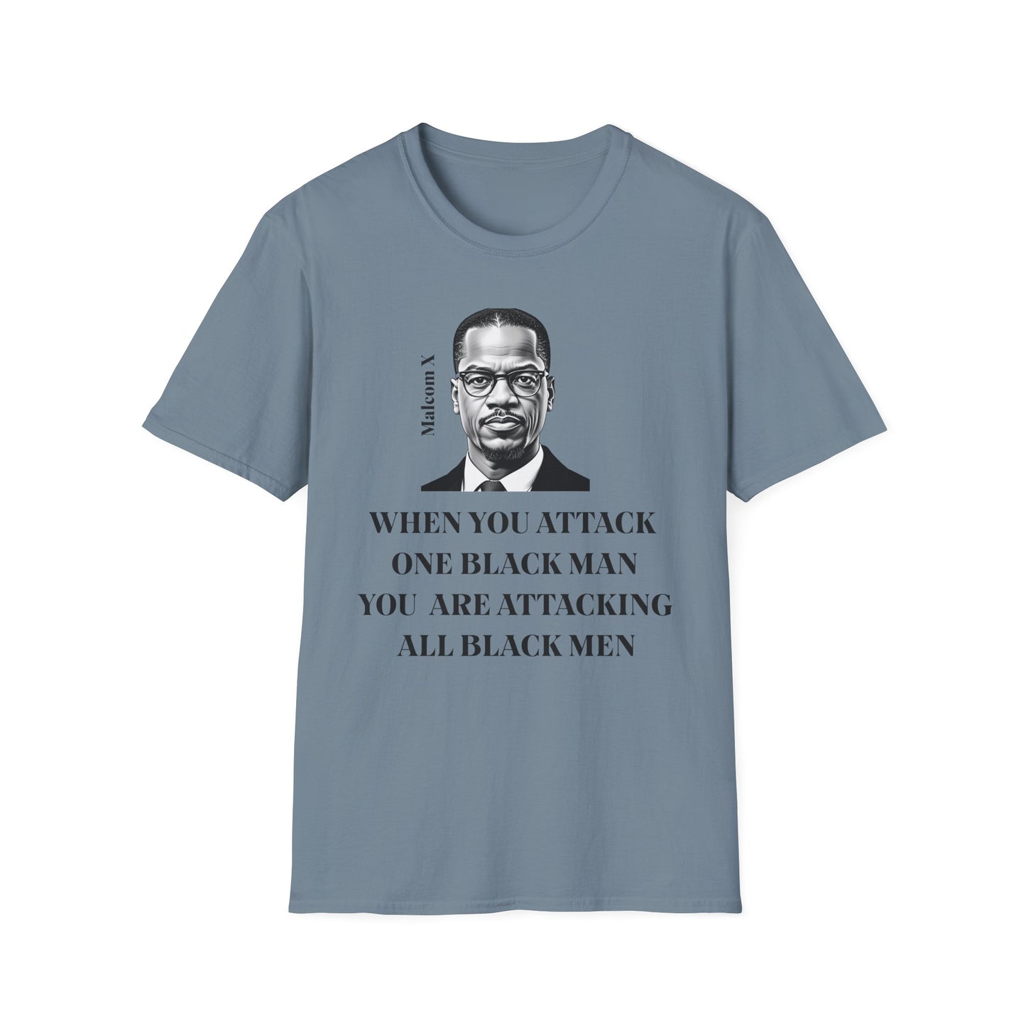 Empowering Message T-Shirt, Malcolm X Quote Shirt, Unisex T-Shirt, Civil [...]