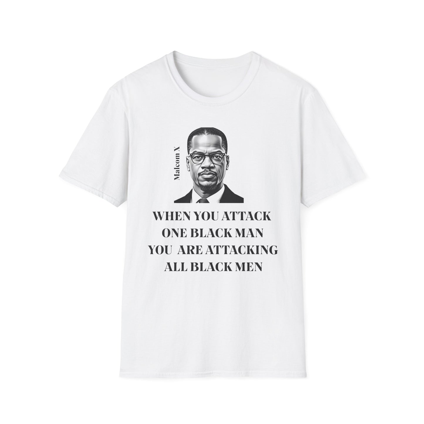 Empowering Message T-Shirt, Malcolm X Quote Shirt, Unisex T-Shirt, Civil [...]