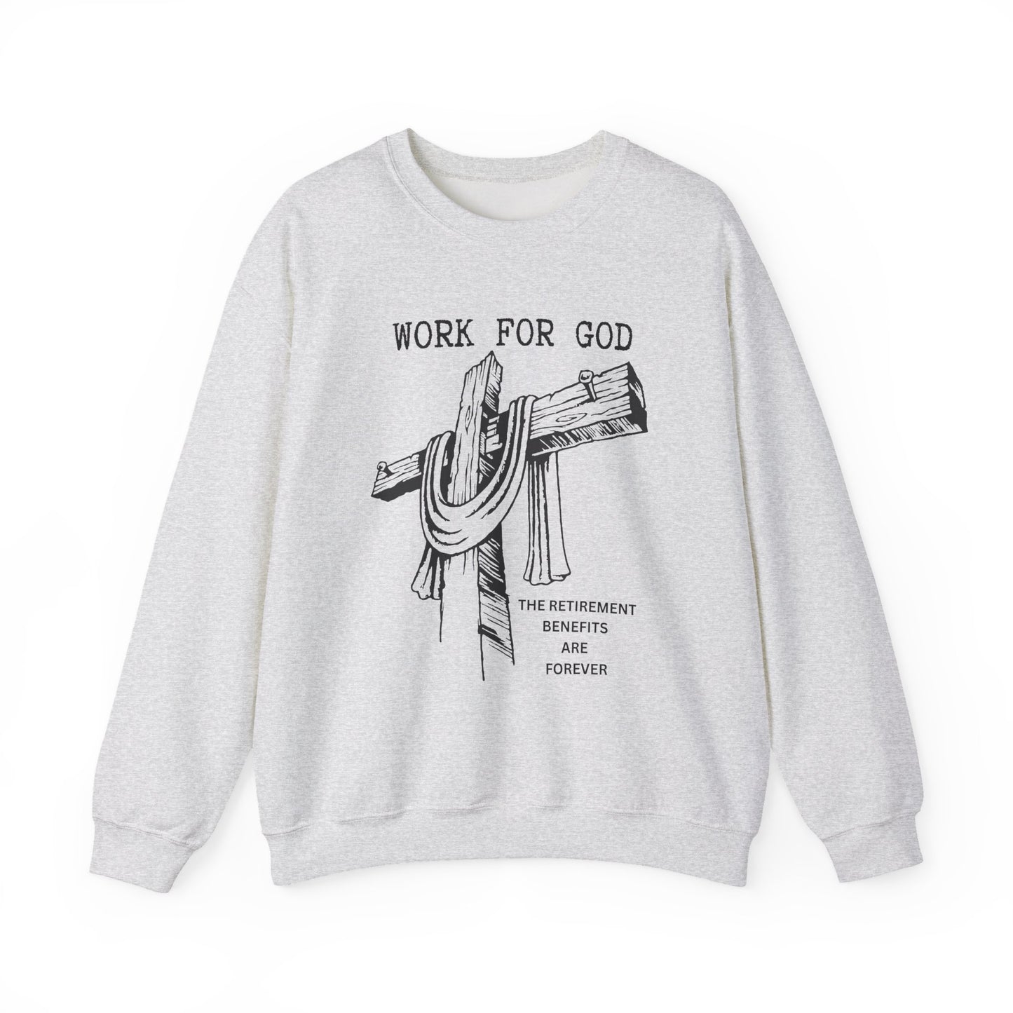 Faith-Inspired Crewneck Sweatshirt, Christian Gift, Unisex Sweater, Work [...]