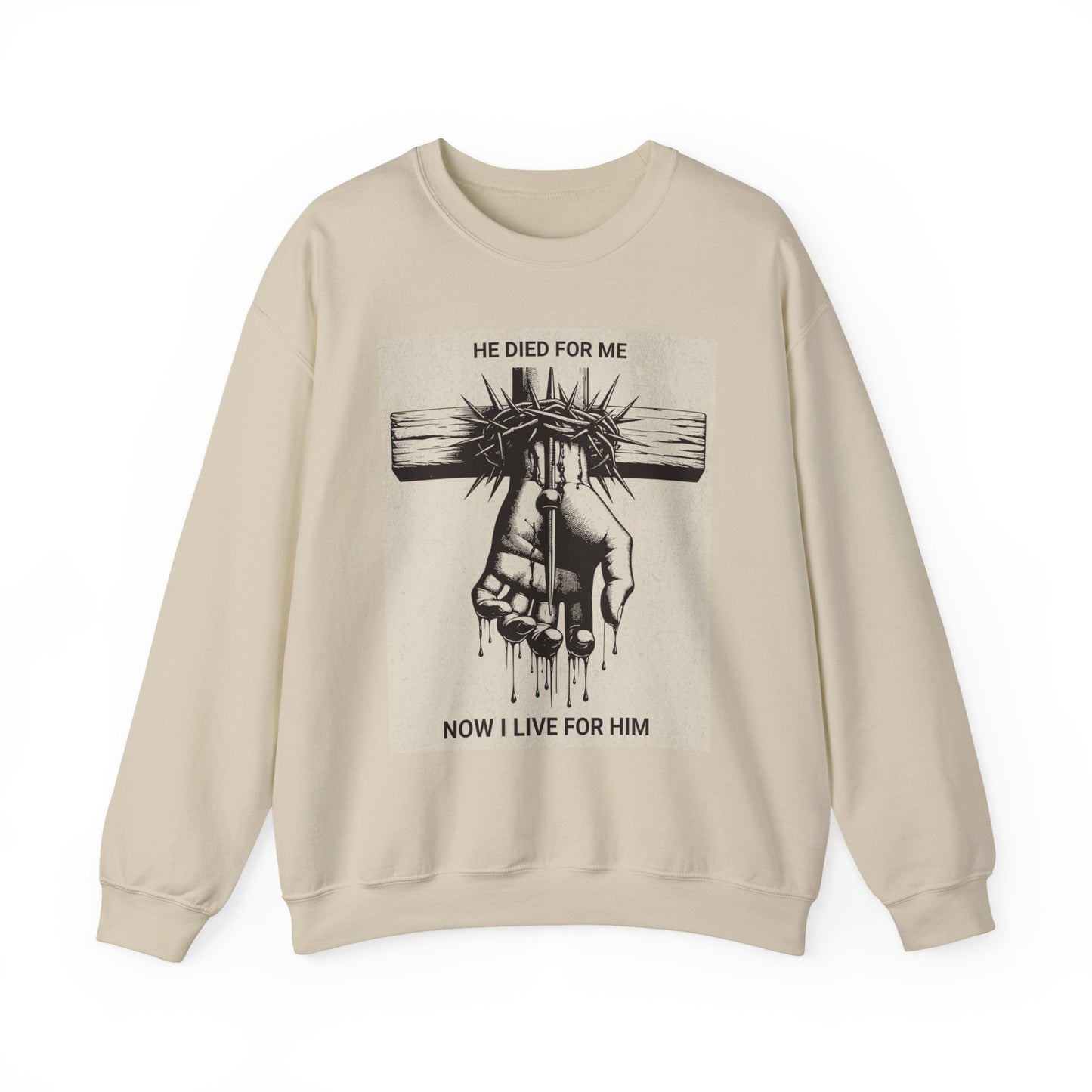 Faith-Inspired Crewneck Sweatshirt, Religious Apparel, Inspirational Gift, [...]