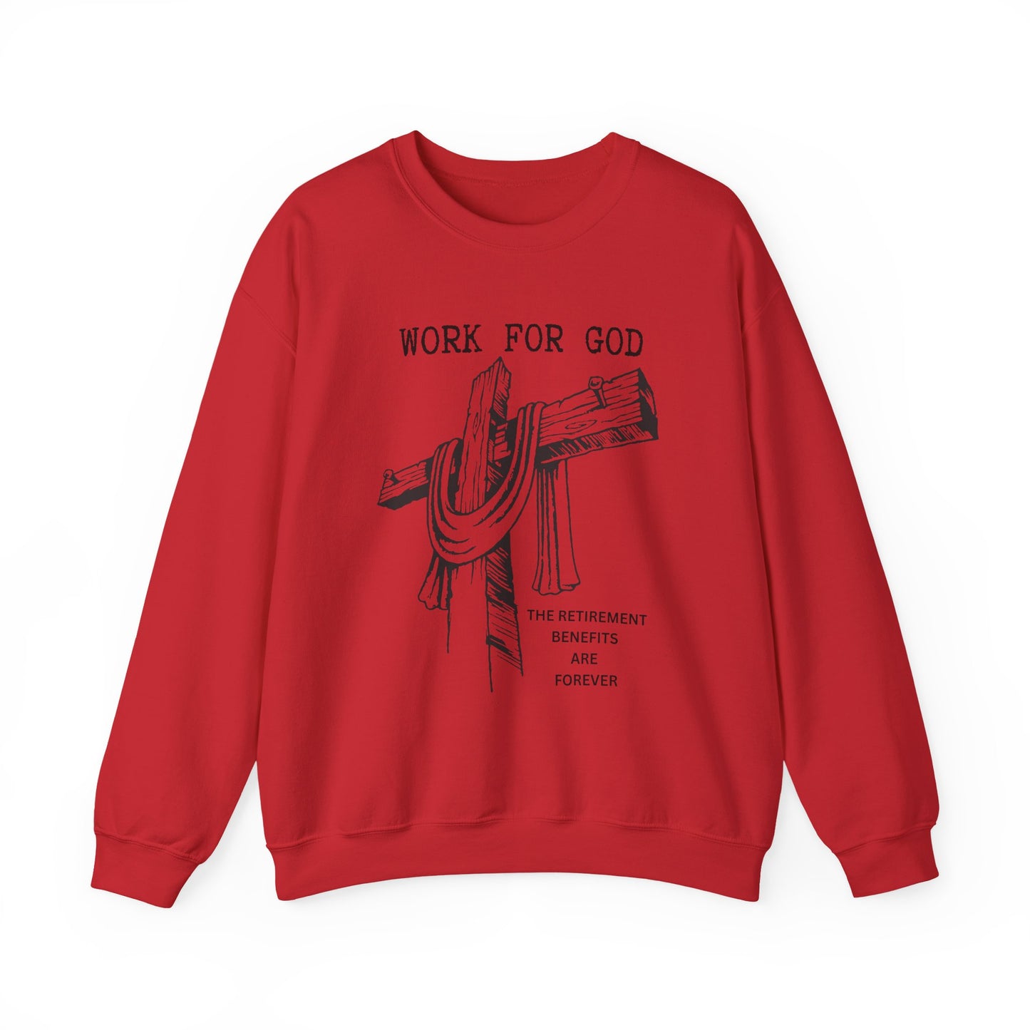 Faith-Inspired Crewneck Sweatshirt, Christian Gift, Unisex Sweater, Work [...]