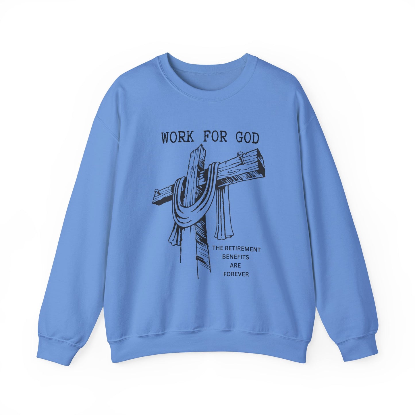 Faith-Inspired Crewneck Sweatshirt, Christian Gift, Unisex Sweater, Work [...]