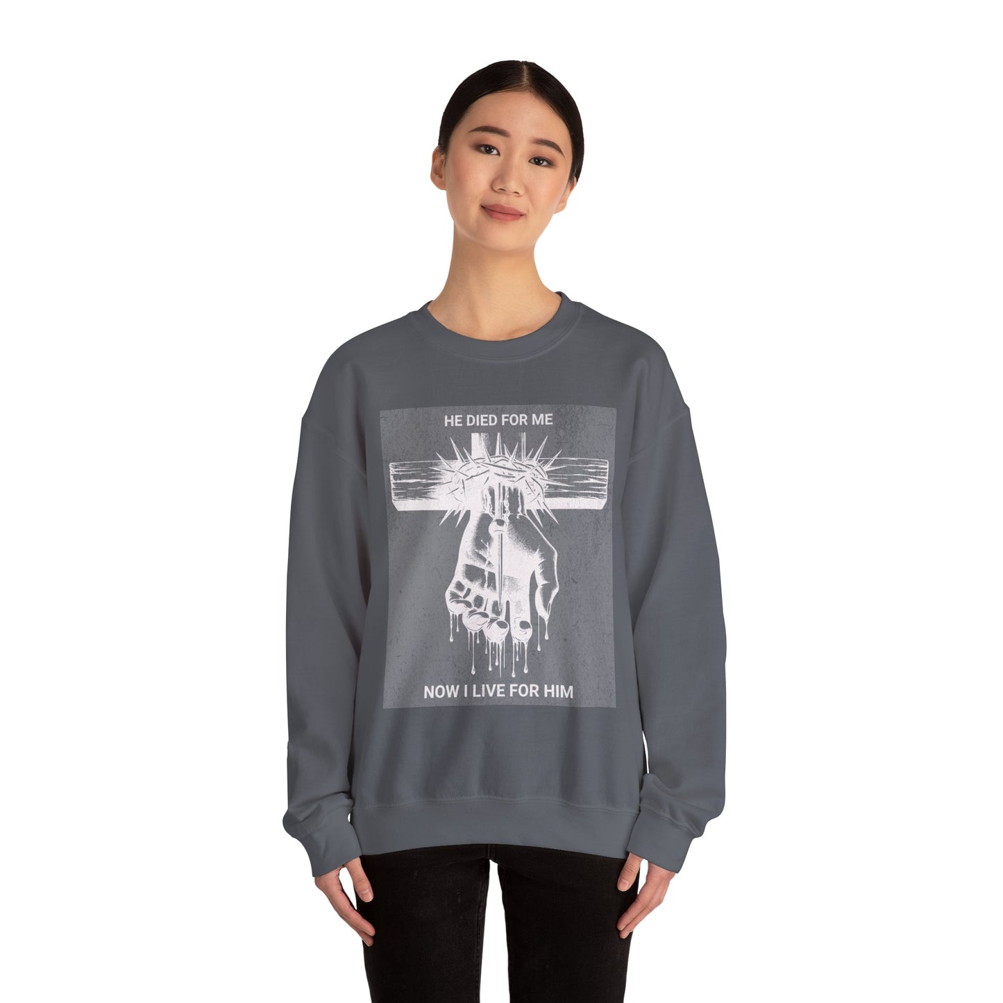 Faith-Inspired Crewneck Sweatshirt, Religious Apparel, Inspirational Gift, [...]