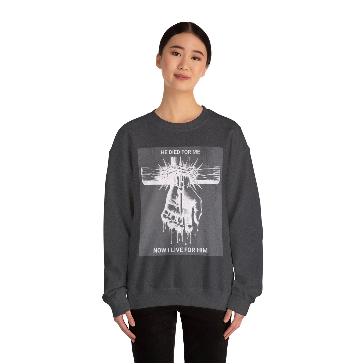 Faith-Inspired Crewneck Sweatshirt, Religious Apparel, Inspirational Gift, [...]