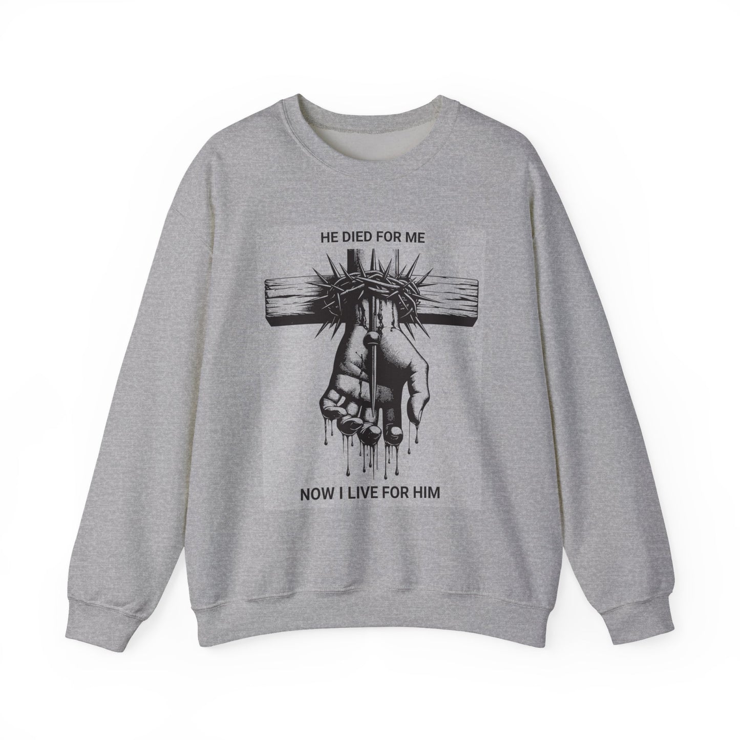 Faith-Inspired Crewneck Sweatshirt, Religious Apparel, Inspirational Gift, [...]