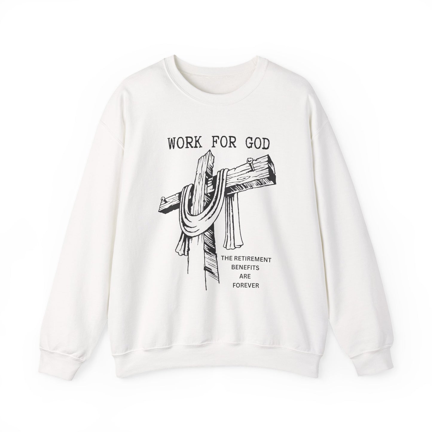 Faith-Inspired Crewneck Sweatshirt, Christian Gift, Unisex Sweater, Work [...]