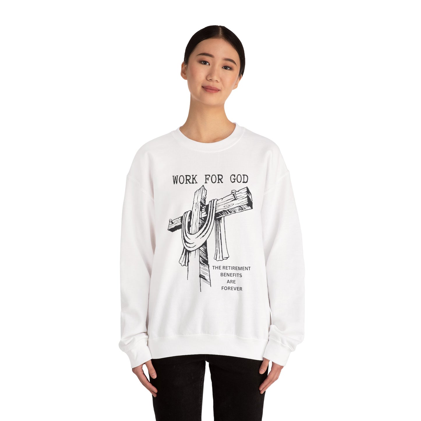 Faith-Inspired Crewneck Sweatshirt, Christian Gift, Unisex Sweater, Work [...]