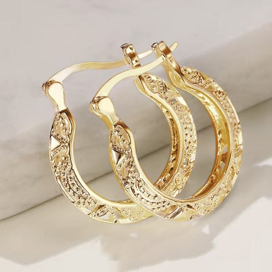 Women's Creative Gold-plated Enamel Earrings