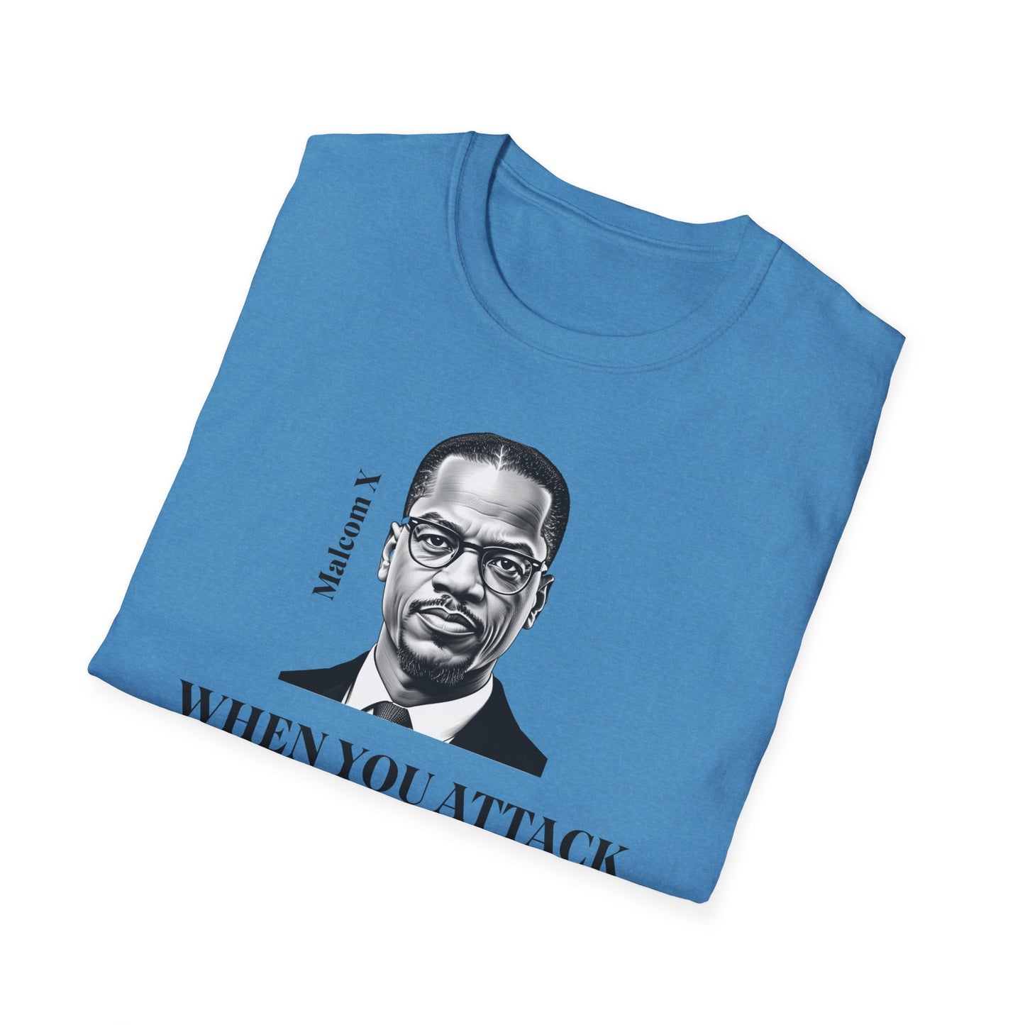 Empowering Message T-Shirt, Malcolm X Quote Shirt, Unisex T-Shirt, Civil [...]