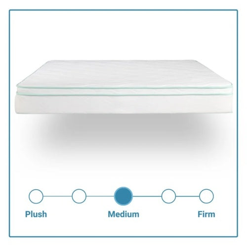 10 Inch Cool Gel Memory Foam Built-in Spring Hybrid Mattress