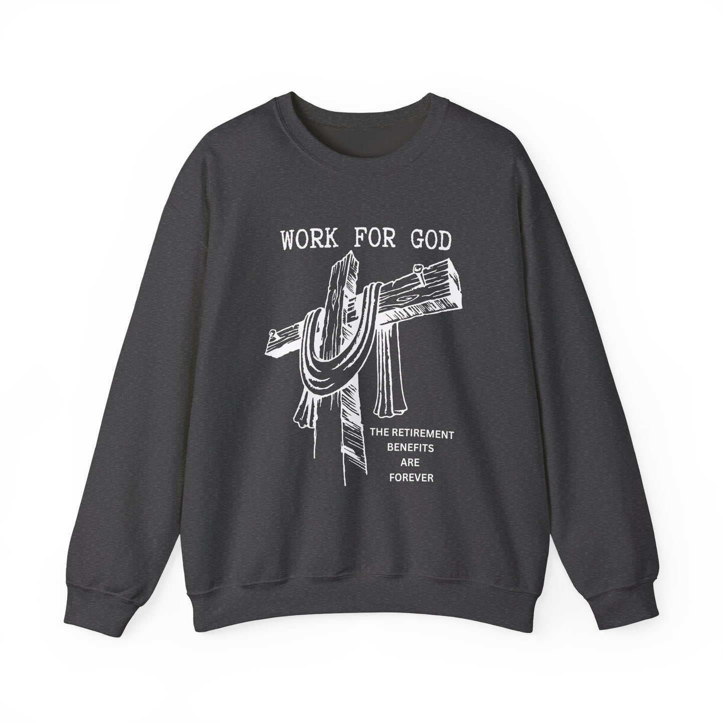 Faith-Inspired Crewneck Sweatshirt, Christian Gift, Unisex Sweater, Work [...]