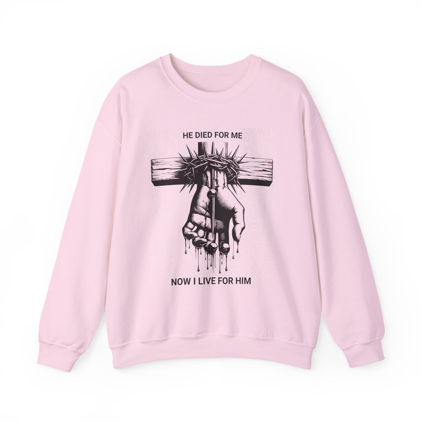Faith-Inspired Crewneck Sweatshirt, Religious Apparel, Inspirational Gift, [...]