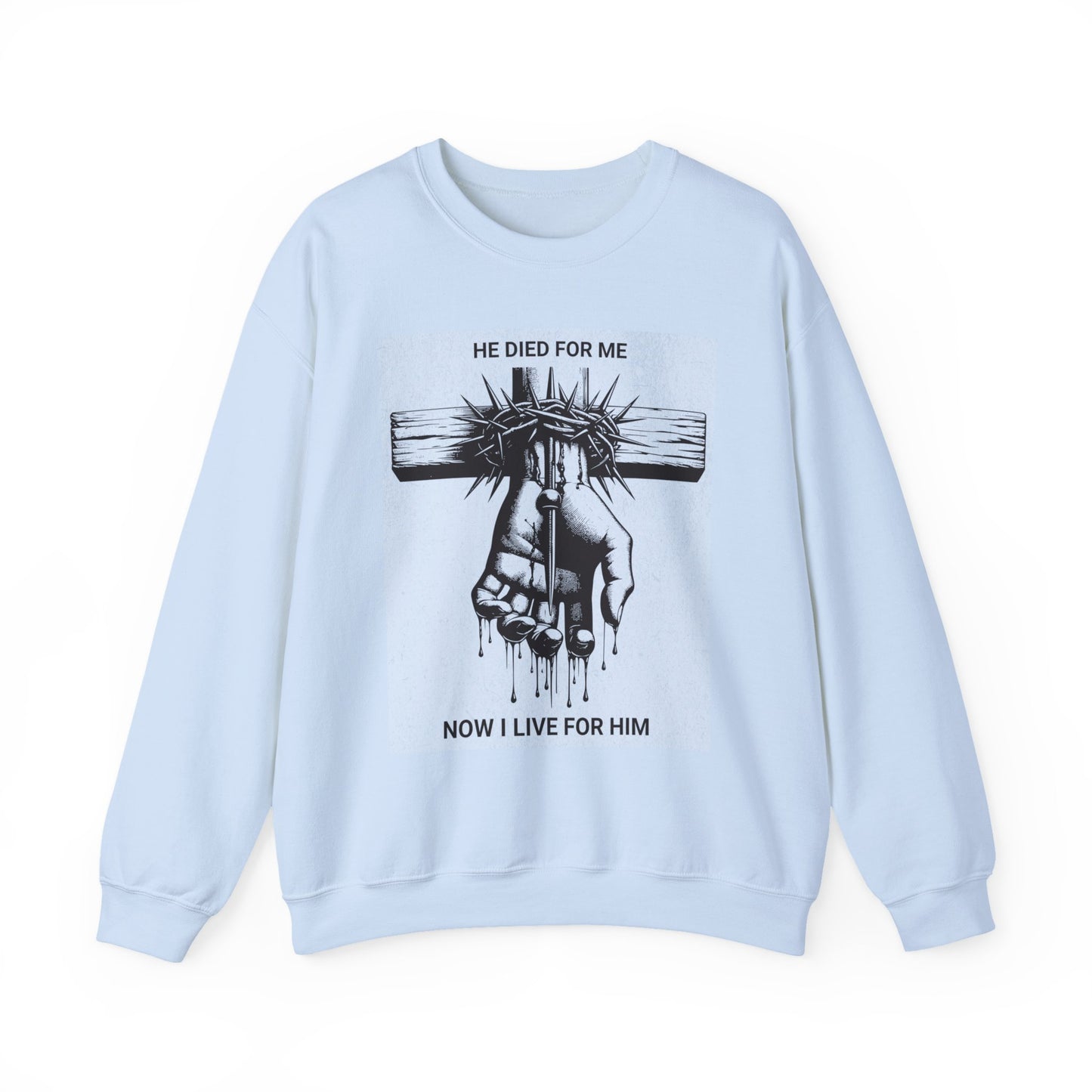 Faith-Inspired Crewneck Sweatshirt, Religious Apparel, Inspirational Gift, [...]