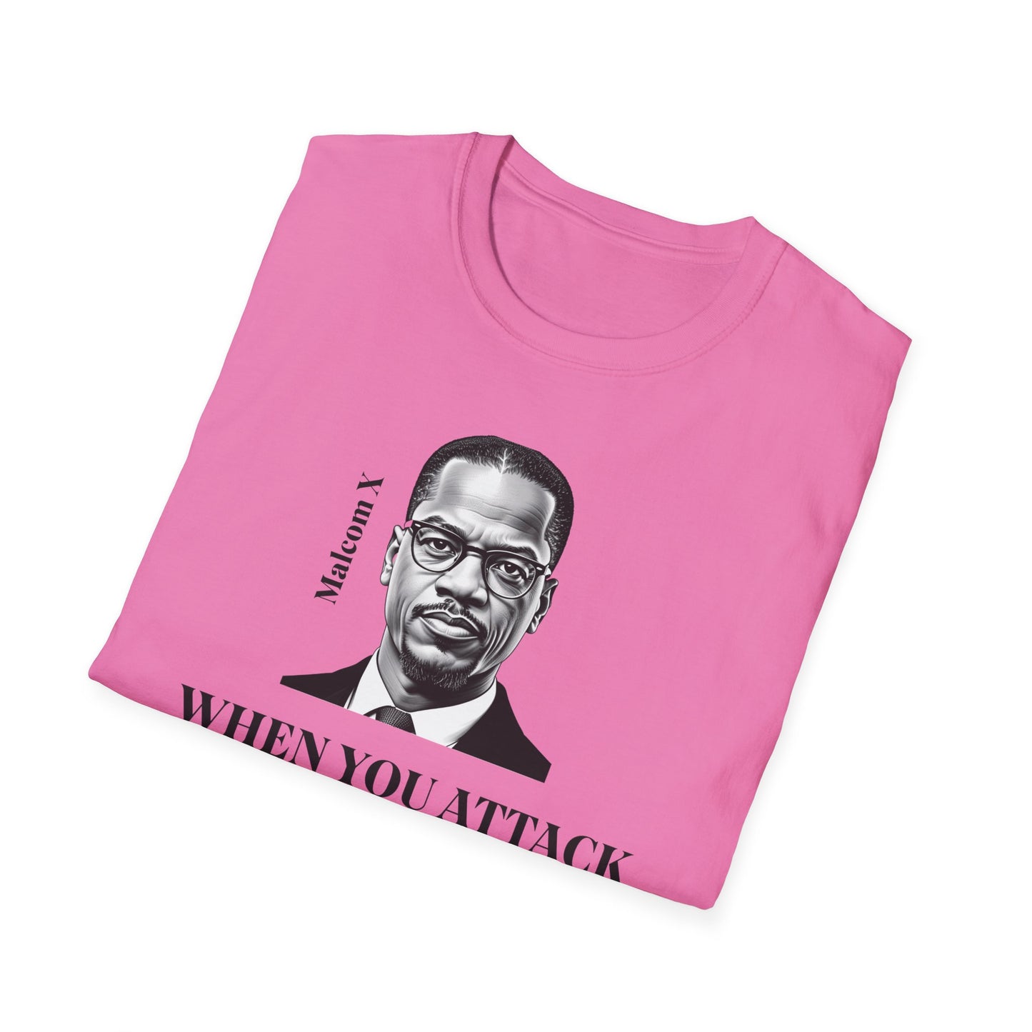 Empowering Message T-Shirt, Malcolm X Quote Shirt, Unisex T-Shirt, Civil [...]