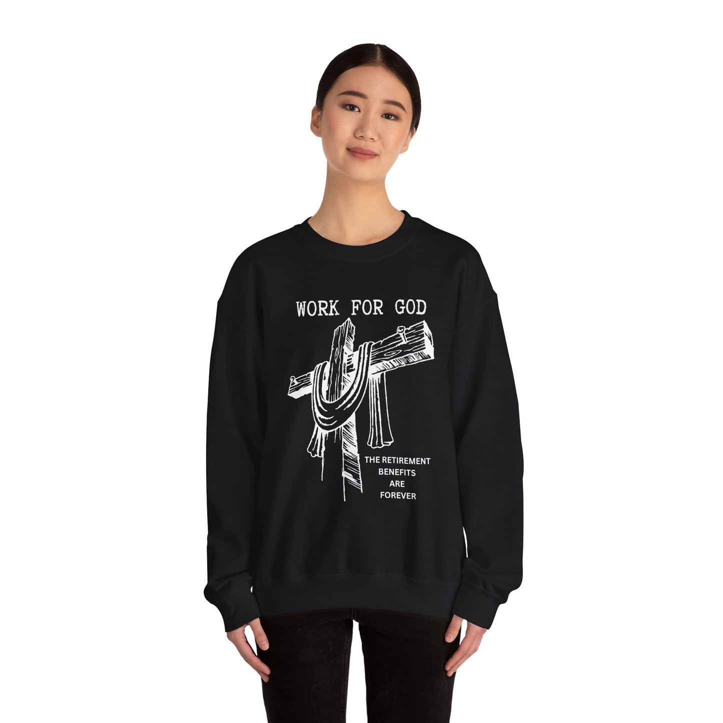 Faith-Inspired Crewneck Sweatshirt, Christian Gift, Unisex Sweater, Work [...]