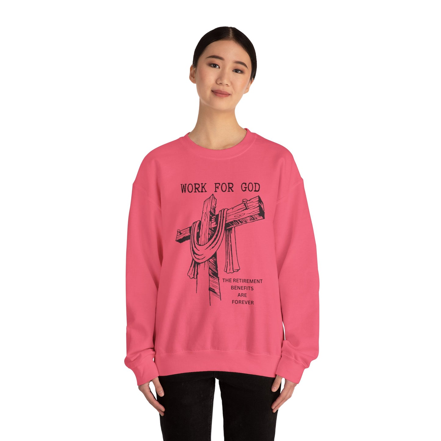 Faith-Inspired Crewneck Sweatshirt, Christian Gift, Unisex Sweater, Work [...]