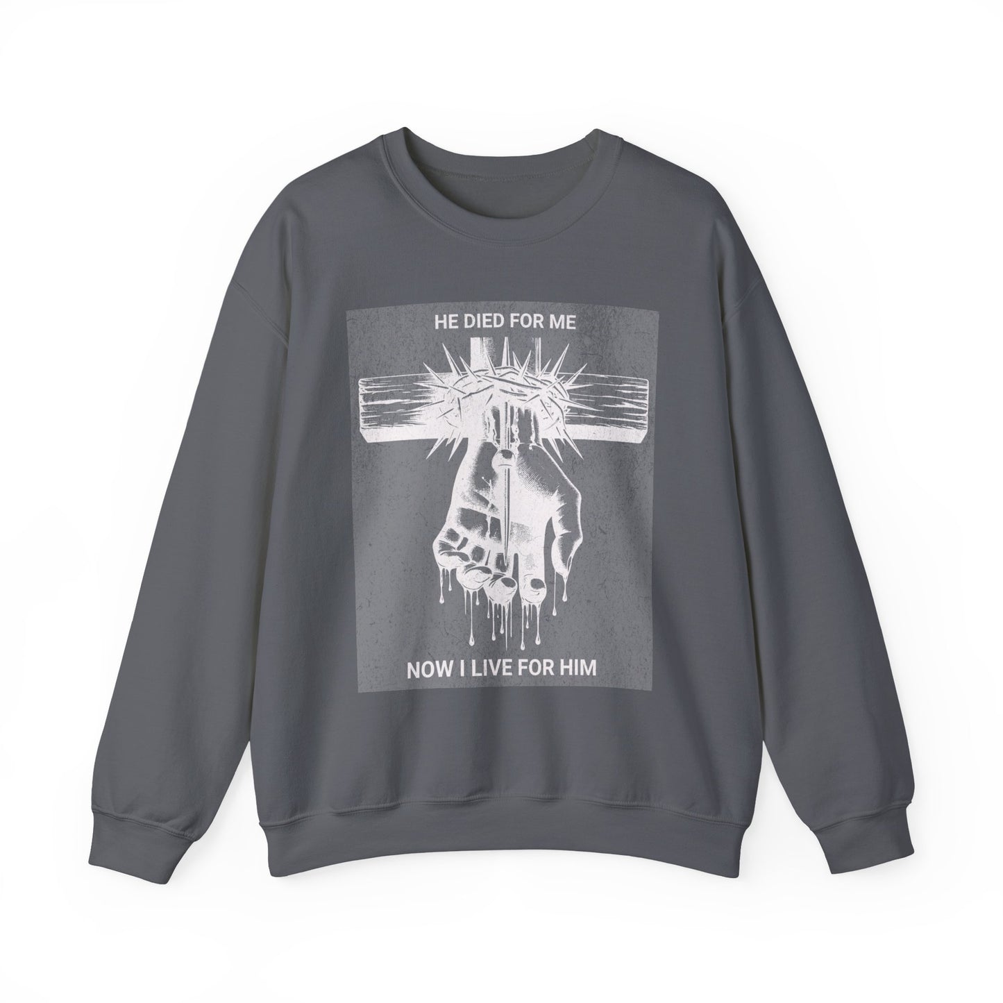 Faith-Inspired Crewneck Sweatshirt, Religious Apparel, Inspirational Gift, [...]
