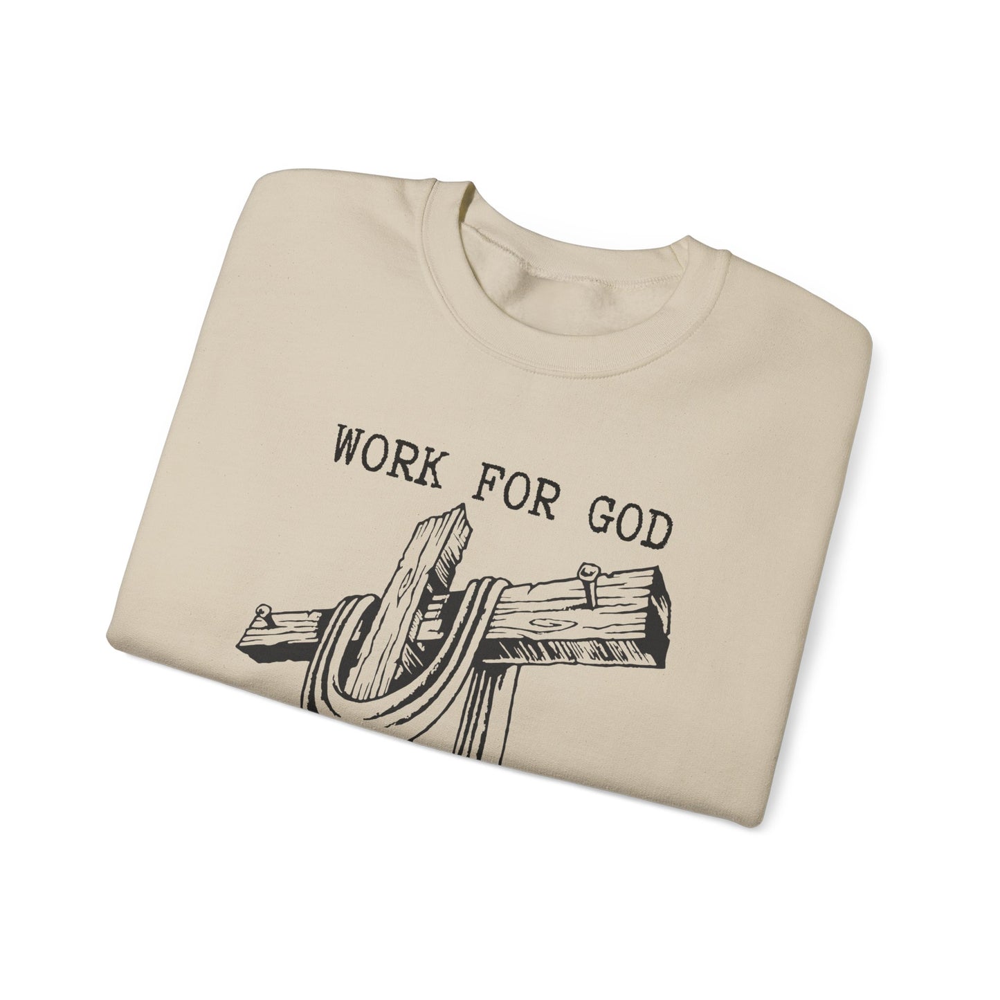 Faith-Inspired Crewneck Sweatshirt, Christian Gift, Unisex Sweater, Work [...]