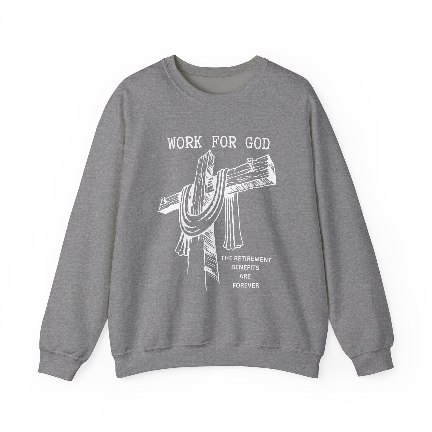 Faith-Inspired Crewneck Sweatshirt, Christian Gift, Unisex Sweater, Work [...]