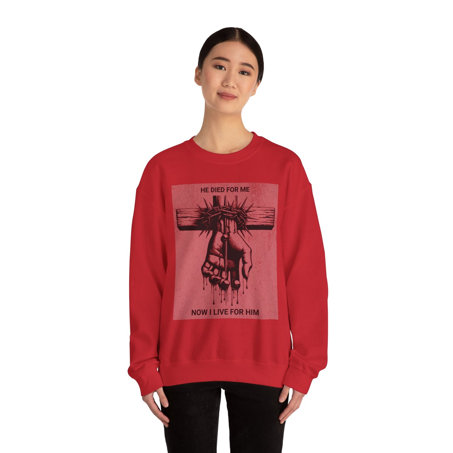 Faith-Inspired Crewneck Sweatshirt, Religious Apparel, Inspirational Gift, [...]