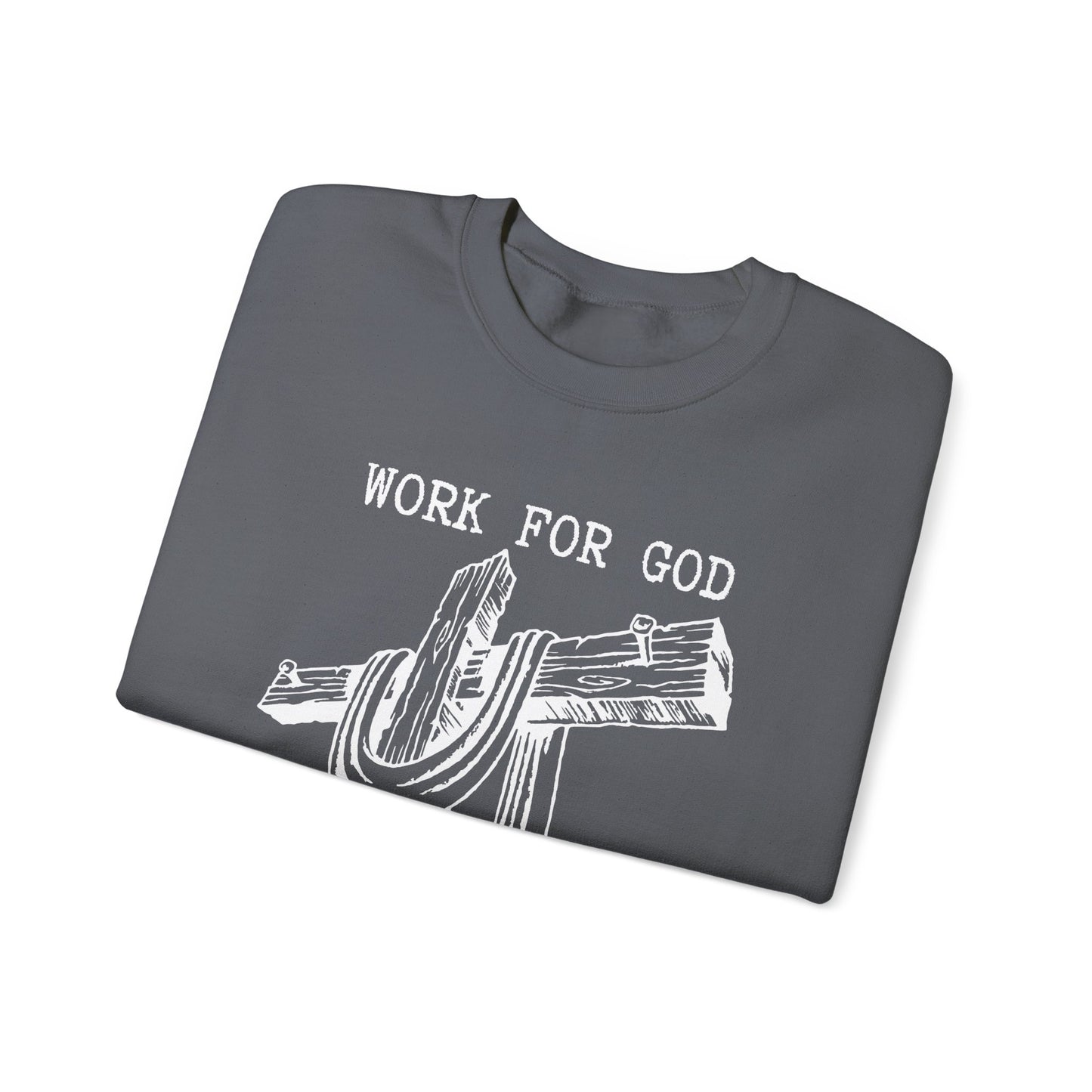 Faith-Inspired Crewneck Sweatshirt, Christian Gift, Unisex Sweater, Work [...]