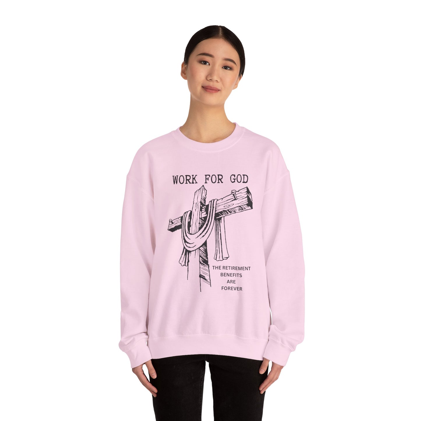 Faith-Inspired Crewneck Sweatshirt, Christian Gift, Unisex Sweater, Work [...]