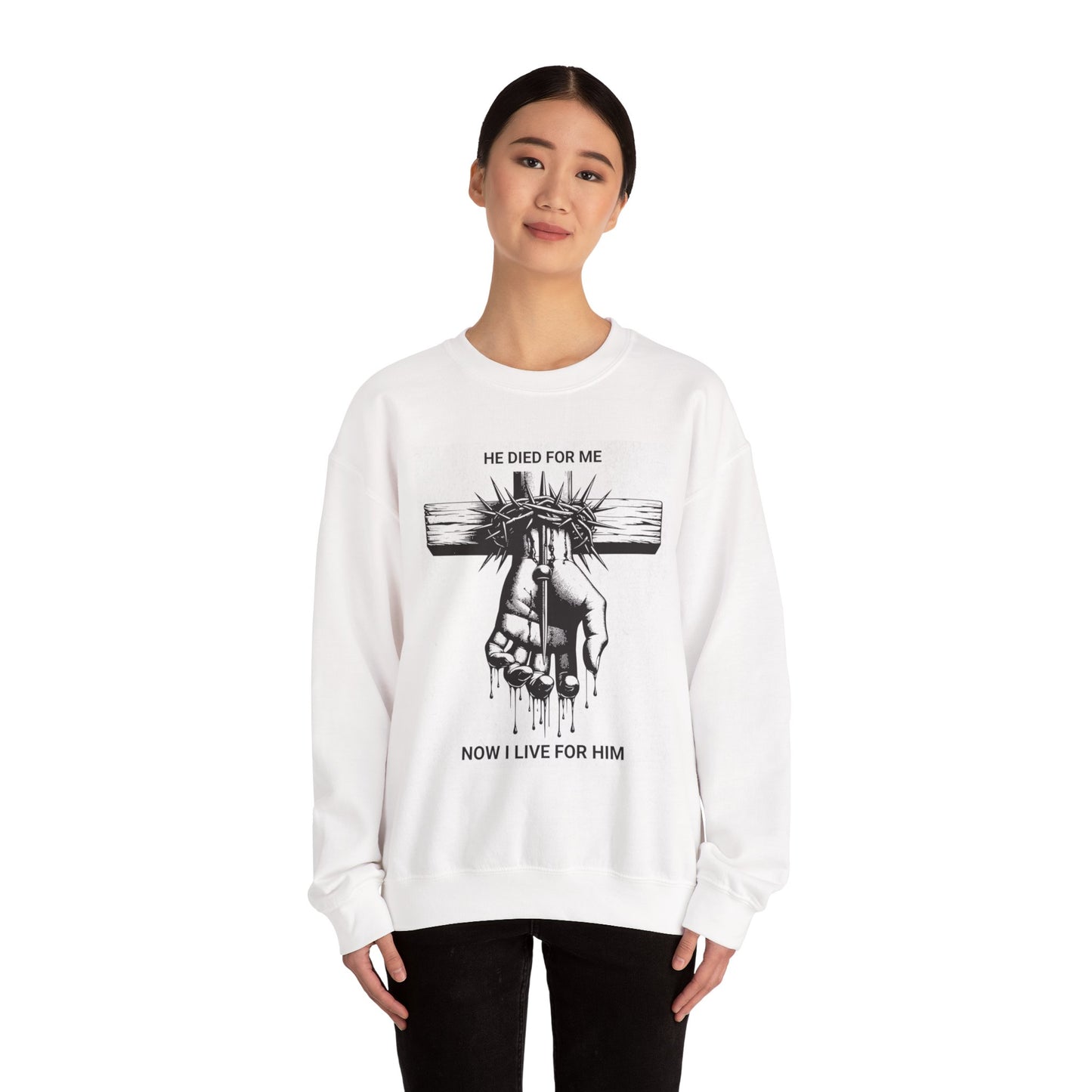 Faith-Inspired Crewneck Sweatshirt, Religious Apparel, Inspirational Gift, [...]