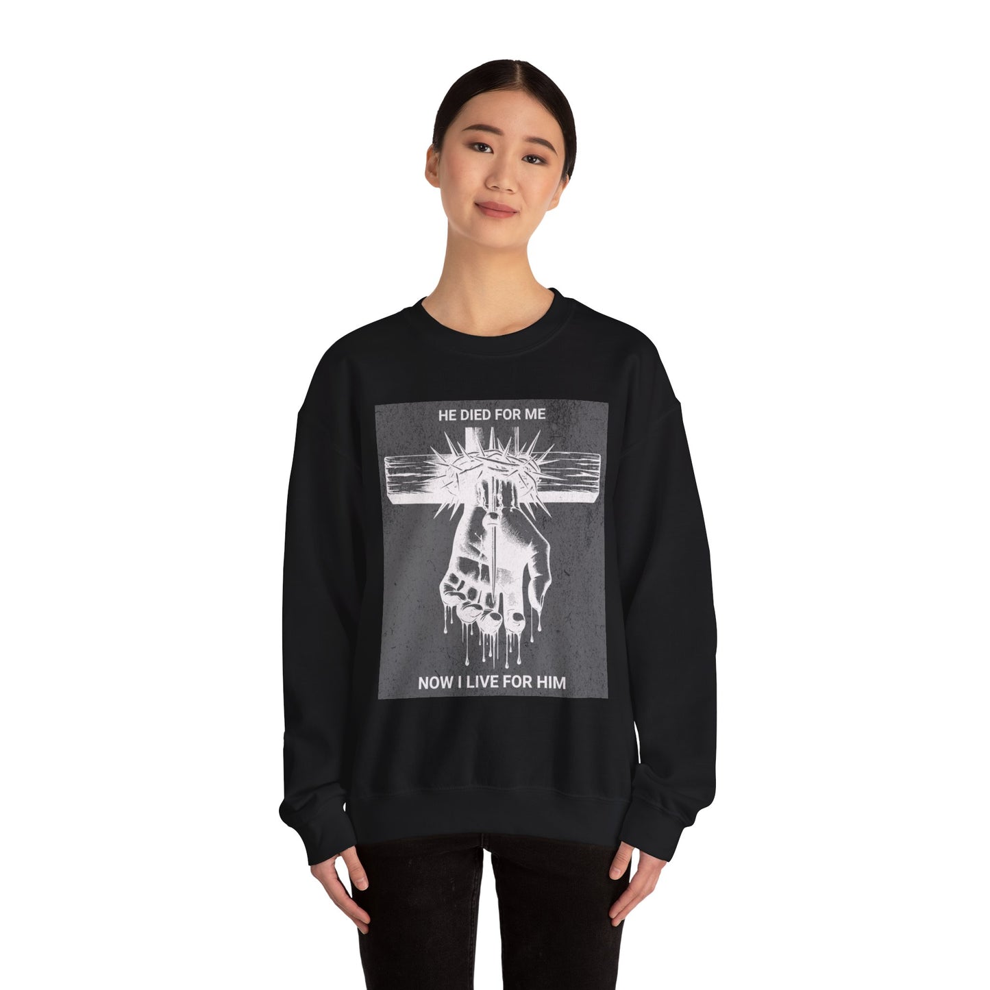 Faith-Inspired Crewneck Sweatshirt, Religious Apparel, Inspirational Gift, [...]