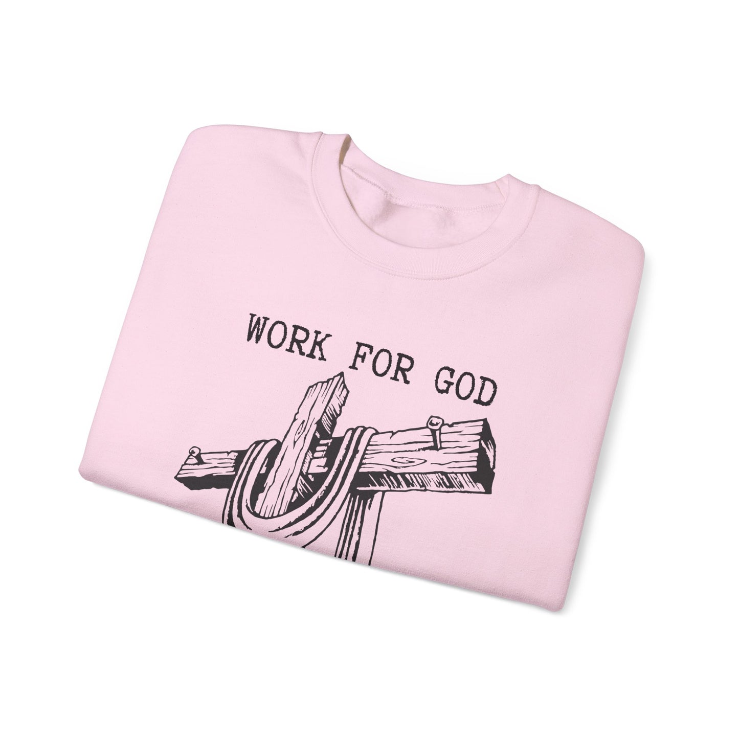 Faith-Inspired Crewneck Sweatshirt, Christian Gift, Unisex Sweater, Work [...]